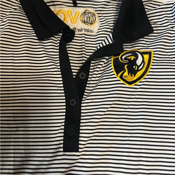 Nike VCU logo women’s polo black and white size Med short sleeve - Picture 2 of 10